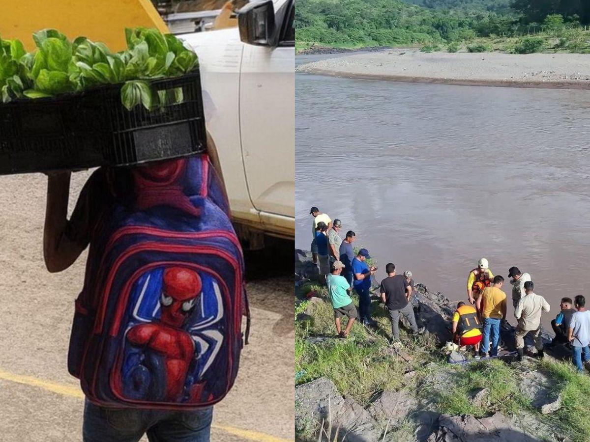 Elmer Quino vendía mostaza y verduras para ayudar a su familia: murió ahogado al volcarse un bus