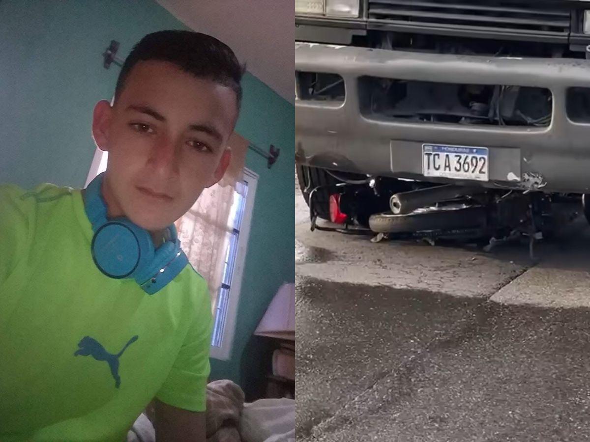 El cuerpo de Gerson Murillo quedó bajo un camión: iba a ver a su novia y se accidentó en la CA-13