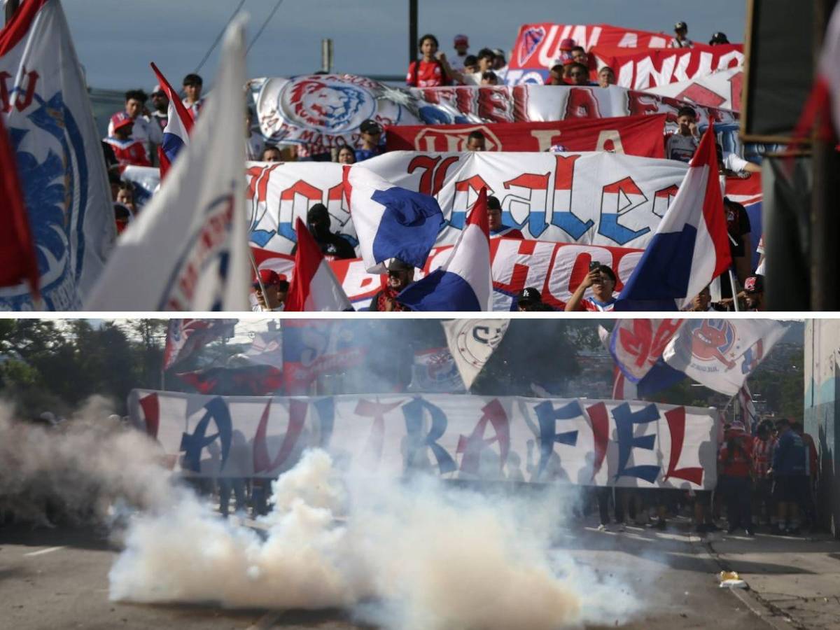 La Ultra Fiel prendió el clásico: bengalas, cánticos y pasión en el Chelato Uclés