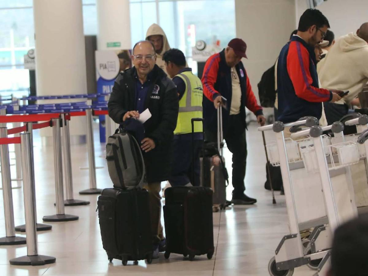 Con sus figuras y un invitado especial: Olimpia viajó a México para enfrentar al América en Concacaf