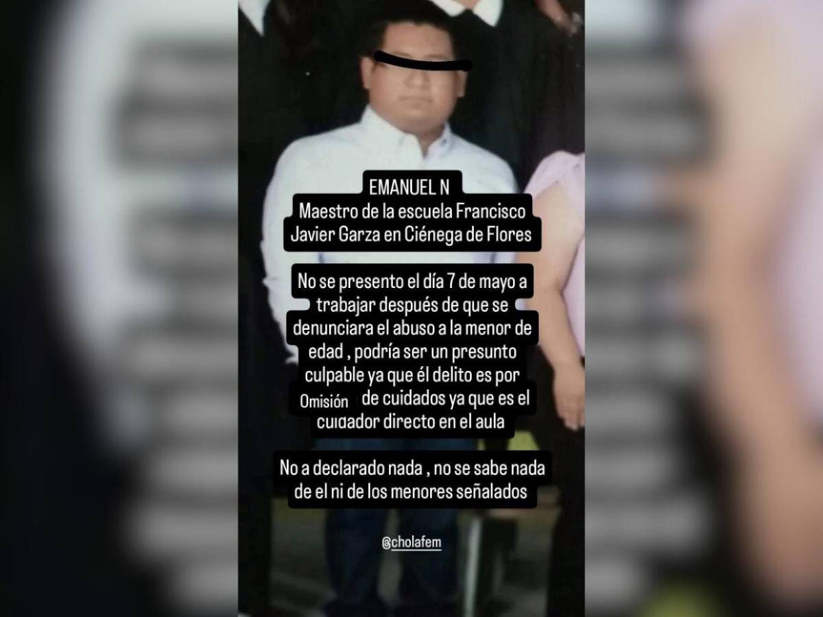 Madre denuncia que su hija fue abusada por cuatro niños en su escuela en Nuevo León