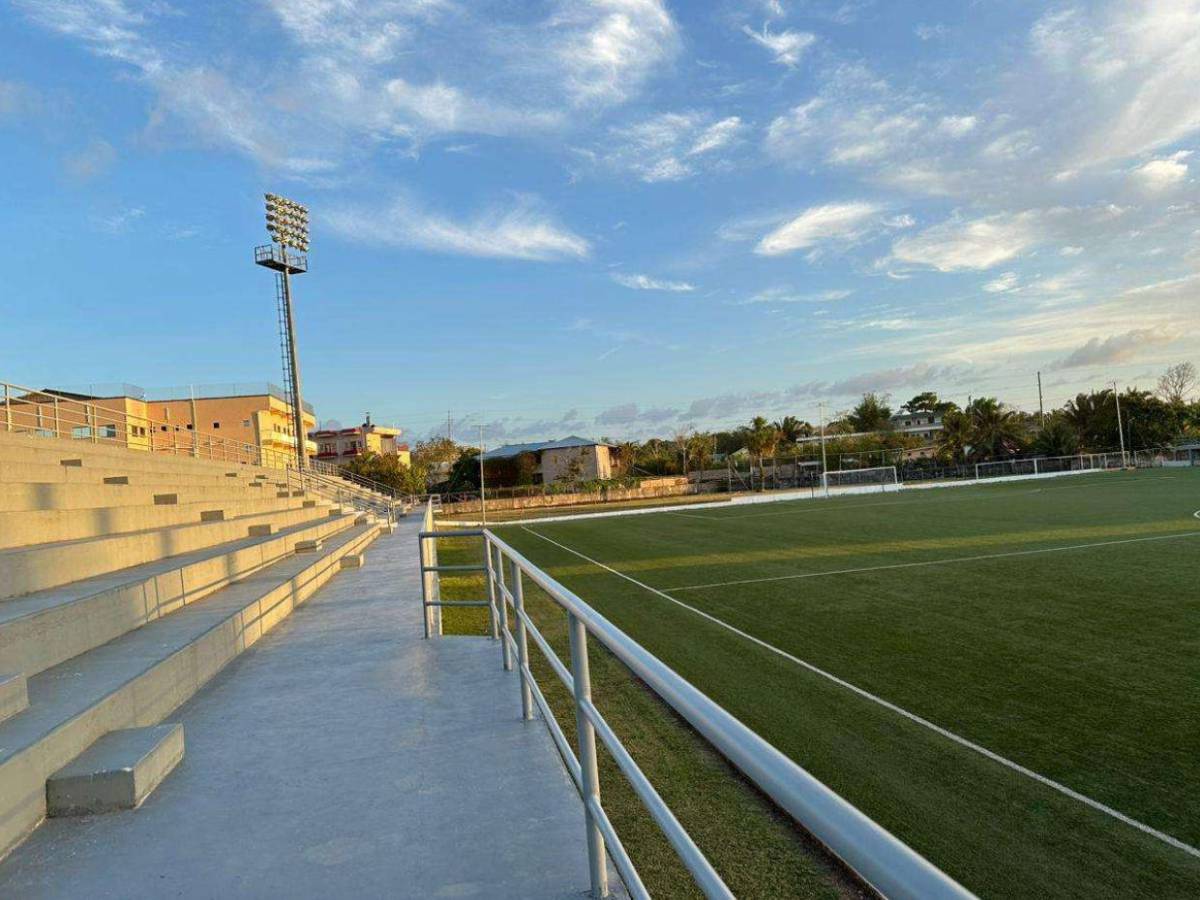 El humilde estadio en el que Motagua jugará en Belice por Copa Centroamericana