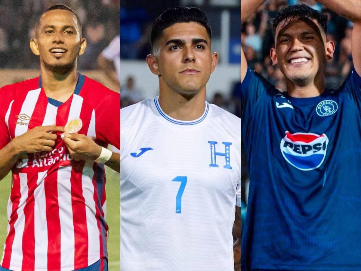 Hondureños que pueden ir al extranjero en 2025 y otros que cambiarían de club