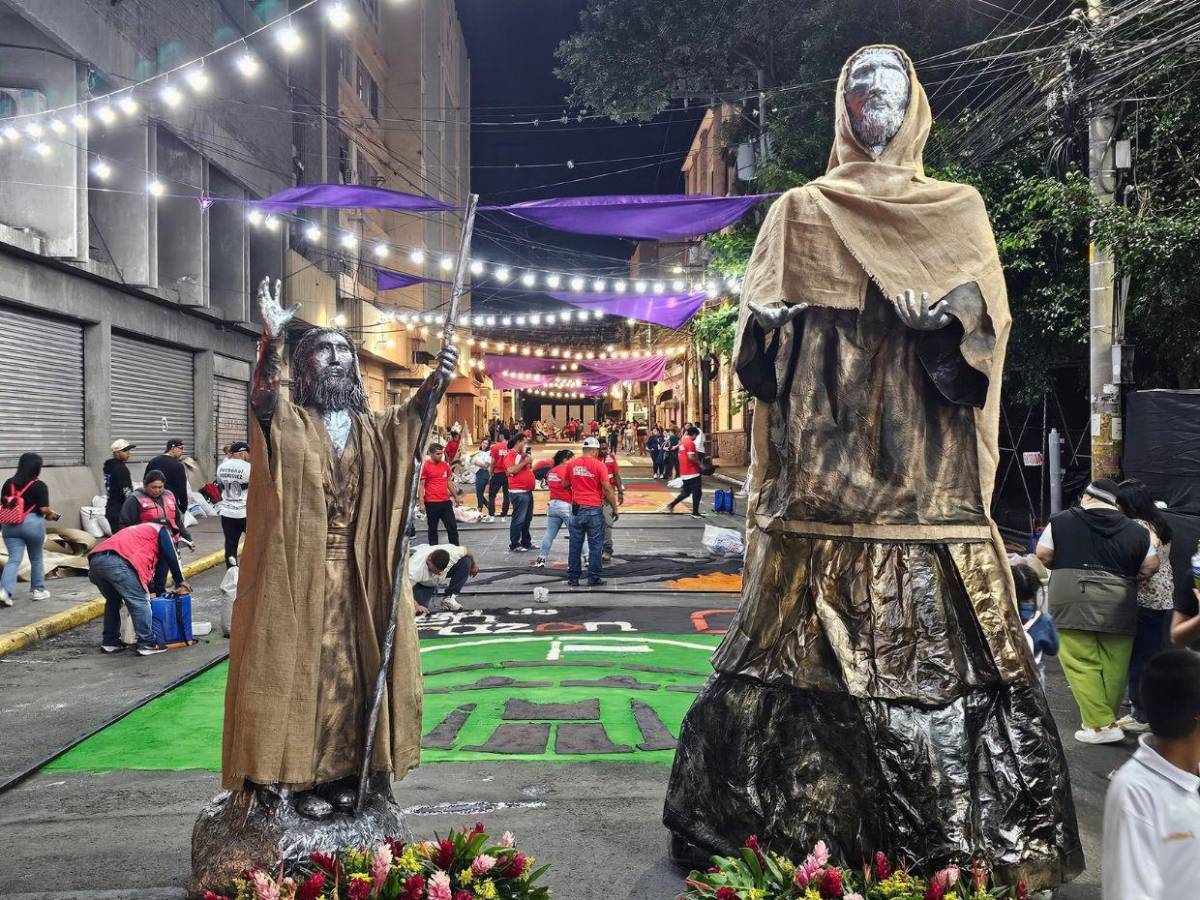 Semana Santa en Honduras: arte, fe y tradición en alfombras de aserrín Semana Santa en Honduras: arte, fe y tradición en alfombras de aserrín