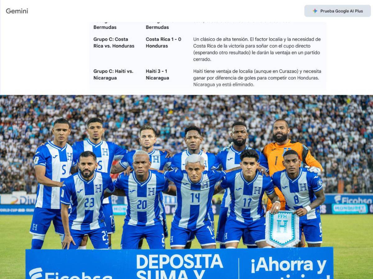 La IA predice las tres selecciones de Concacaf que clasificarán al Mundial 2026