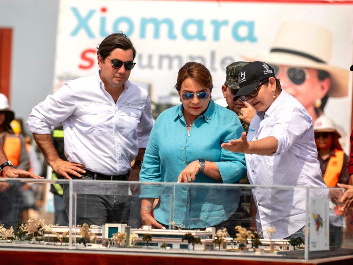 Presidenta Castro supervisa la construcción de hospital en Salamá, Olancho