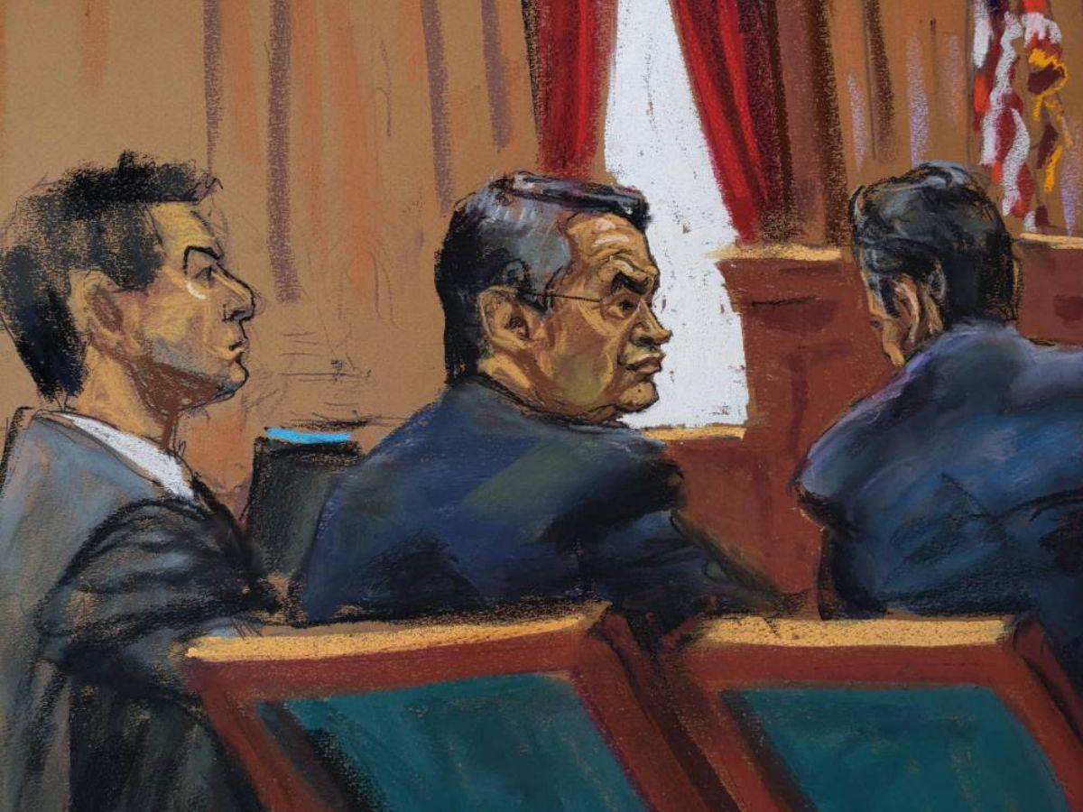 Defensa de JOH solicita que se prohíba mostrar ejemplos de armas reales durante juicio