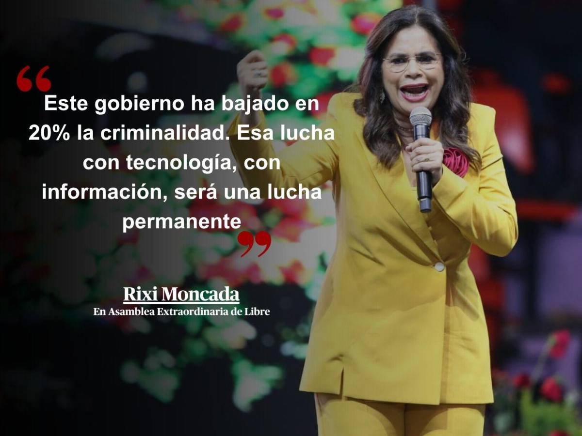 “Soy del pueblo, soy justicia”: 33 frases de Rixi Moncada en asamblea de Libre rumbo a las generales “Soy del pueblo, soy justicia”: 33 frases de Rixi Moncada en asamblea de Libre rumbo a las generales