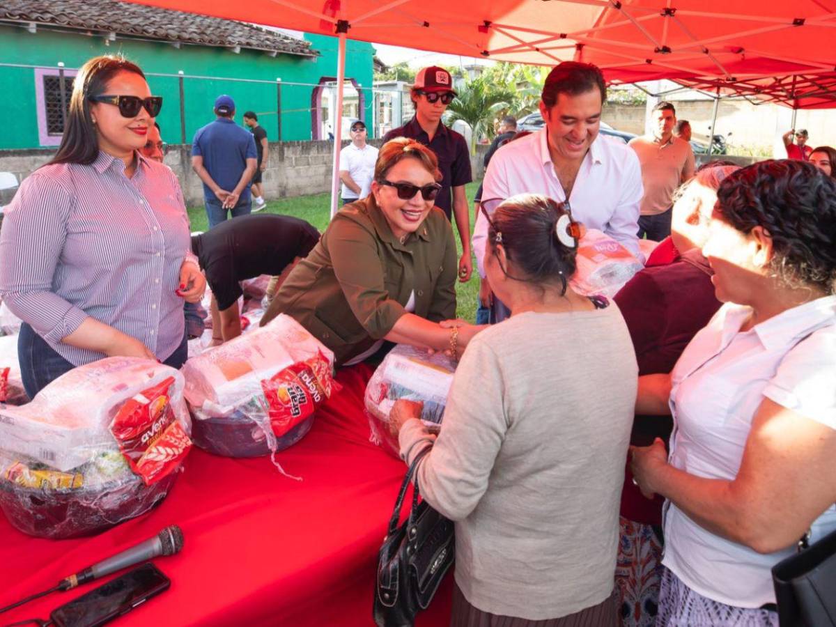 Así celebraron Navidad los políticos de Honduras: esto hizo Xiomara Castro en Olancho