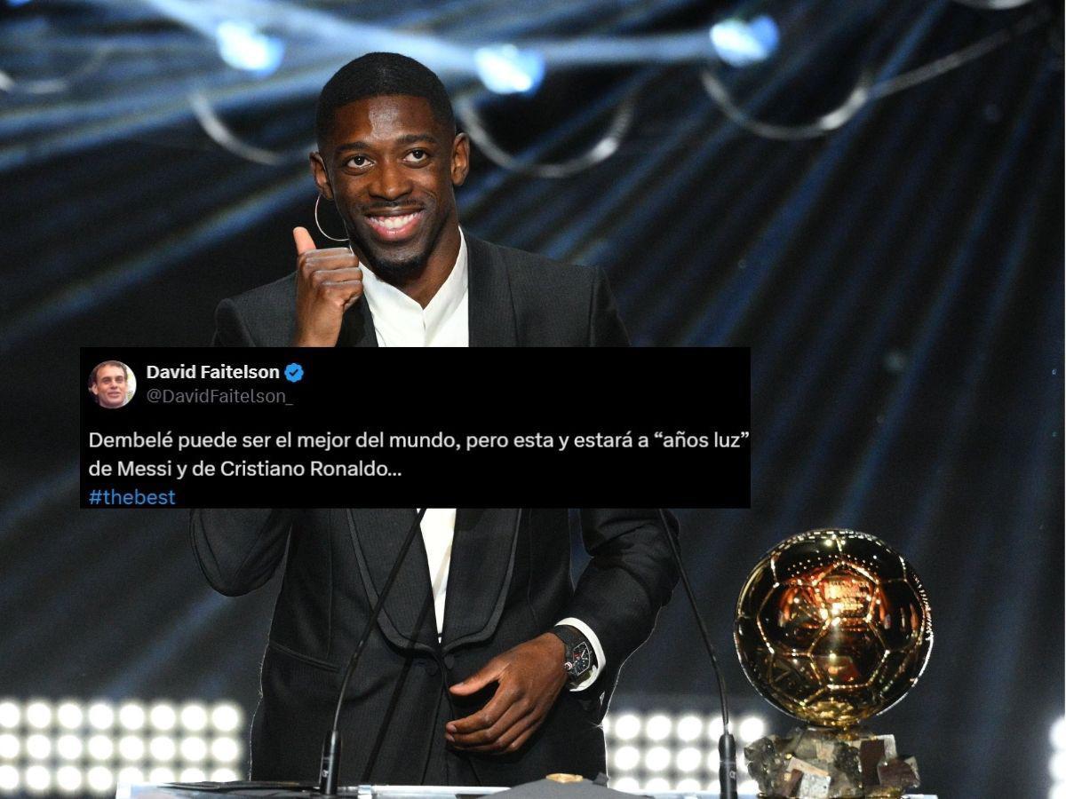 Broma pesada estará a años luz de Messi: Reacción de la prensa al ganador del Balón de Oro 2025