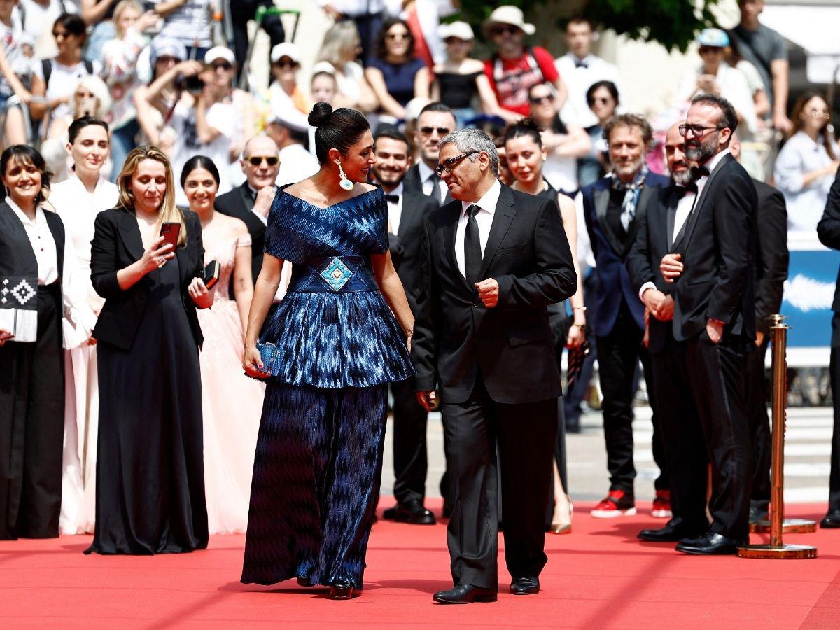 Así fue la ovación al director iraní Mohammad Rasoulof, en Cannes