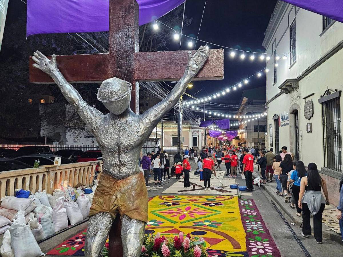 Semana Santa en Honduras: arte, fe y tradición en alfombras de aserrín Semana Santa en Honduras: arte, fe y tradición en alfombras de aserrín