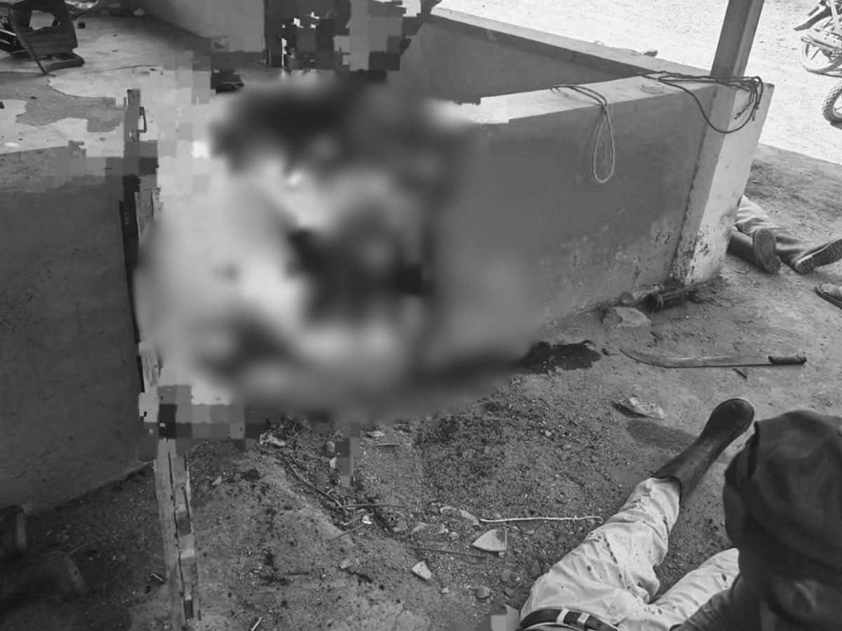Primeras imágenes de la masacre que deja al menos 10 víctimas en Rigores, Trujillo