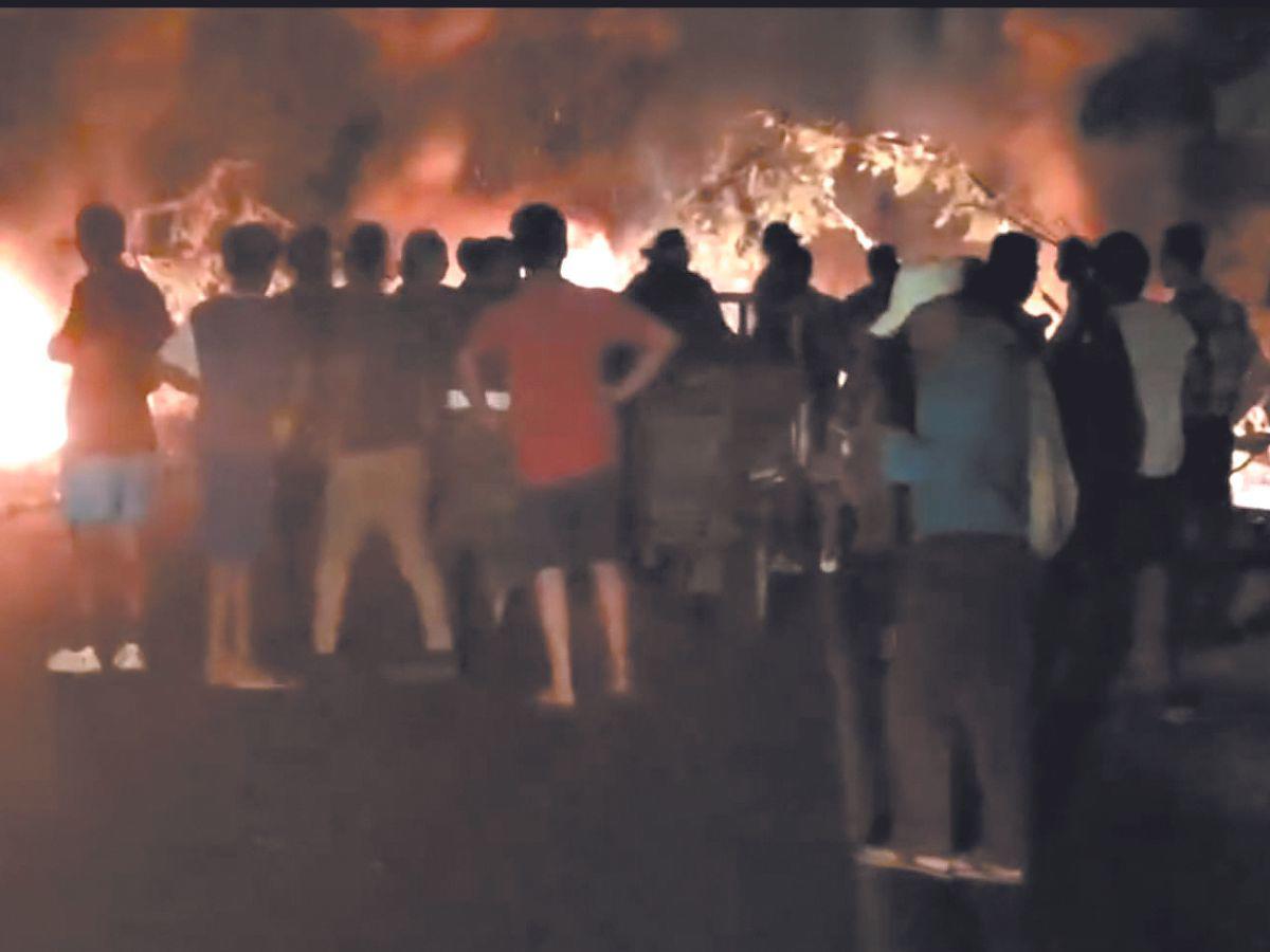 Sendas protestas han propiciado los apagones en el país