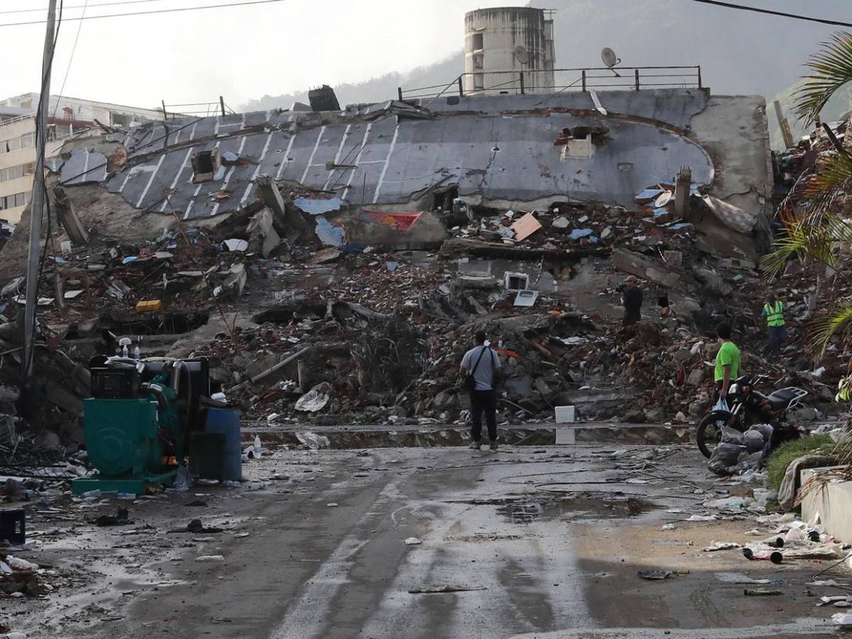 Las imágenes más impactantes a seis días de los terremotos en Venezuela
