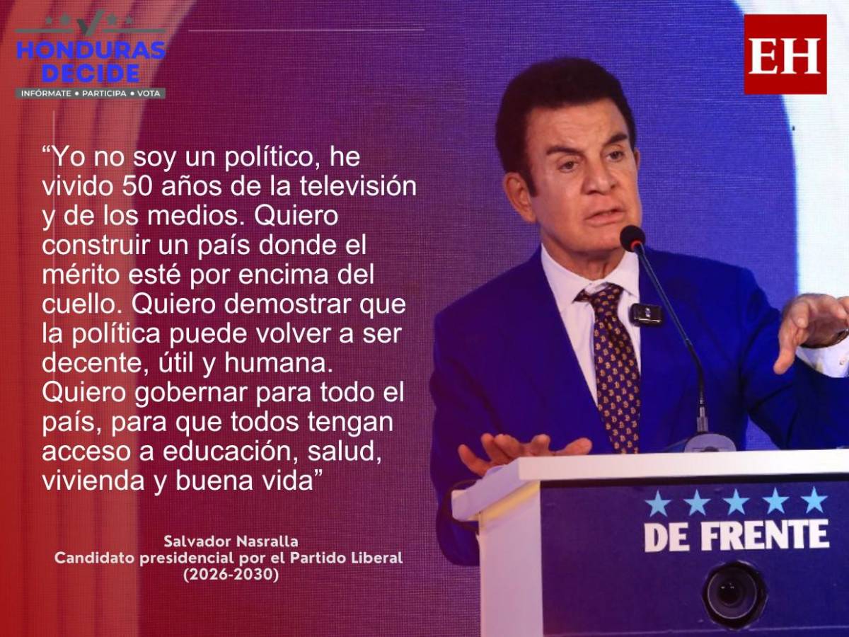 “La gente no se va a querer ir de Honduras, yo lo garantizo: frases de Nasralla en conversatorio de USAP