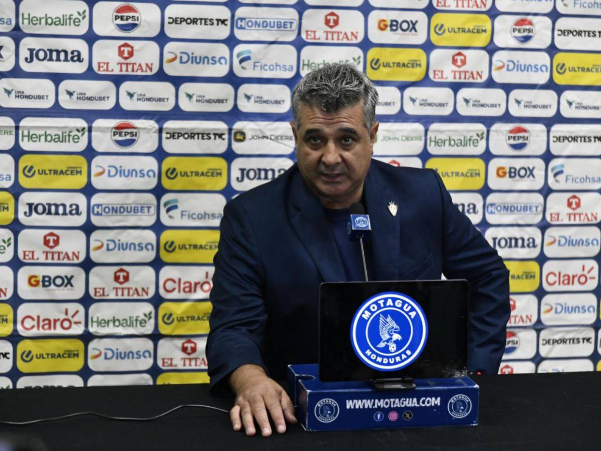 Diego Vázquez revela cómo celebra los goles de su hijo Mathías con el Motagua