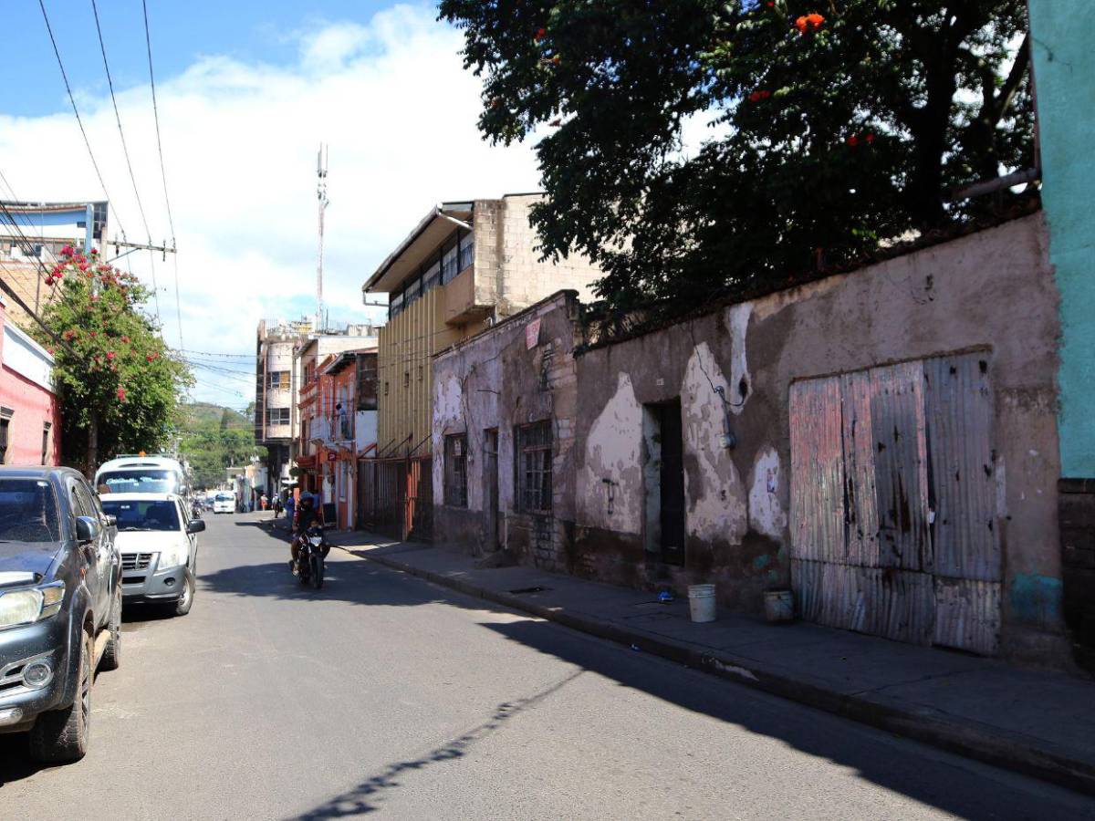 Centro histórico de Tegucigalpa se deteriora ante el abandono de sus inmuebles