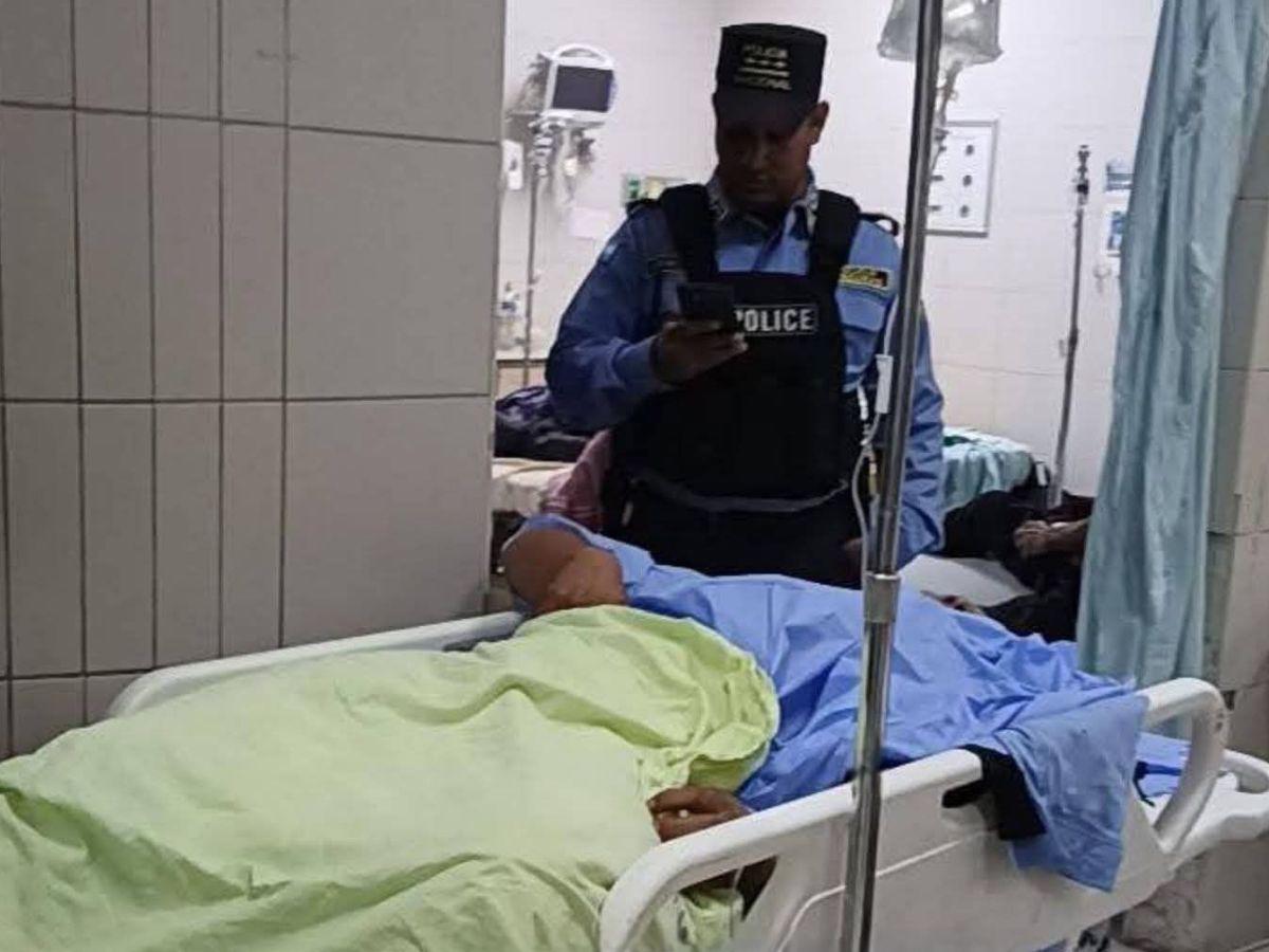 Heridas en el cuello y antebrazo: estado de salud de los policías heridos en La Masica