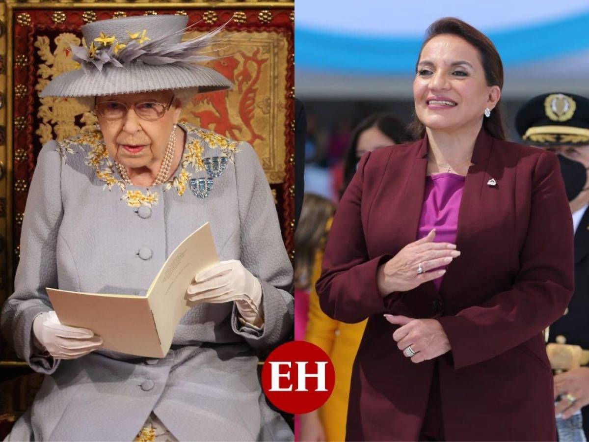 Reina Elizabeth II envía felicitaciones a Xiomara Castro como presidenta de Honduras