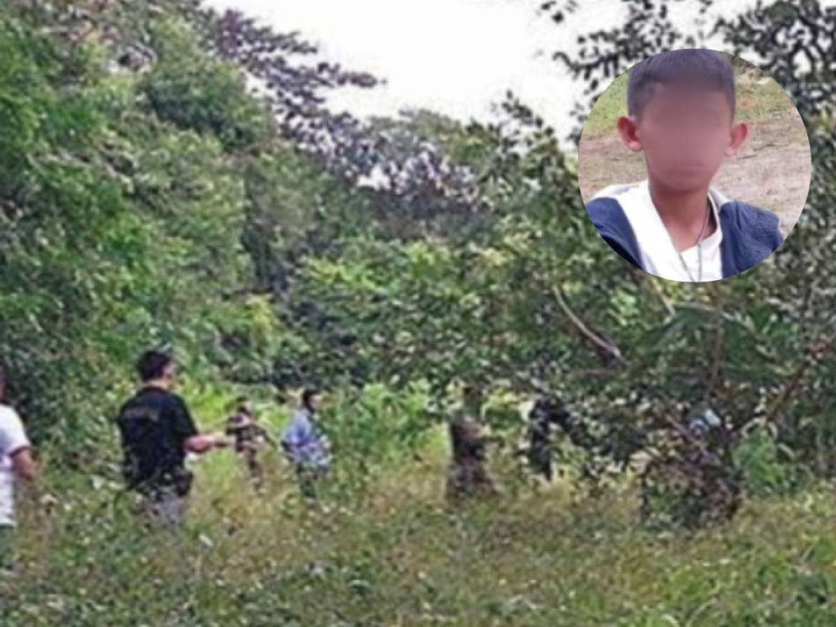 Asfixiado y semidesnudo hallan a menor desaparecido en San Fernando, Ocotepeque