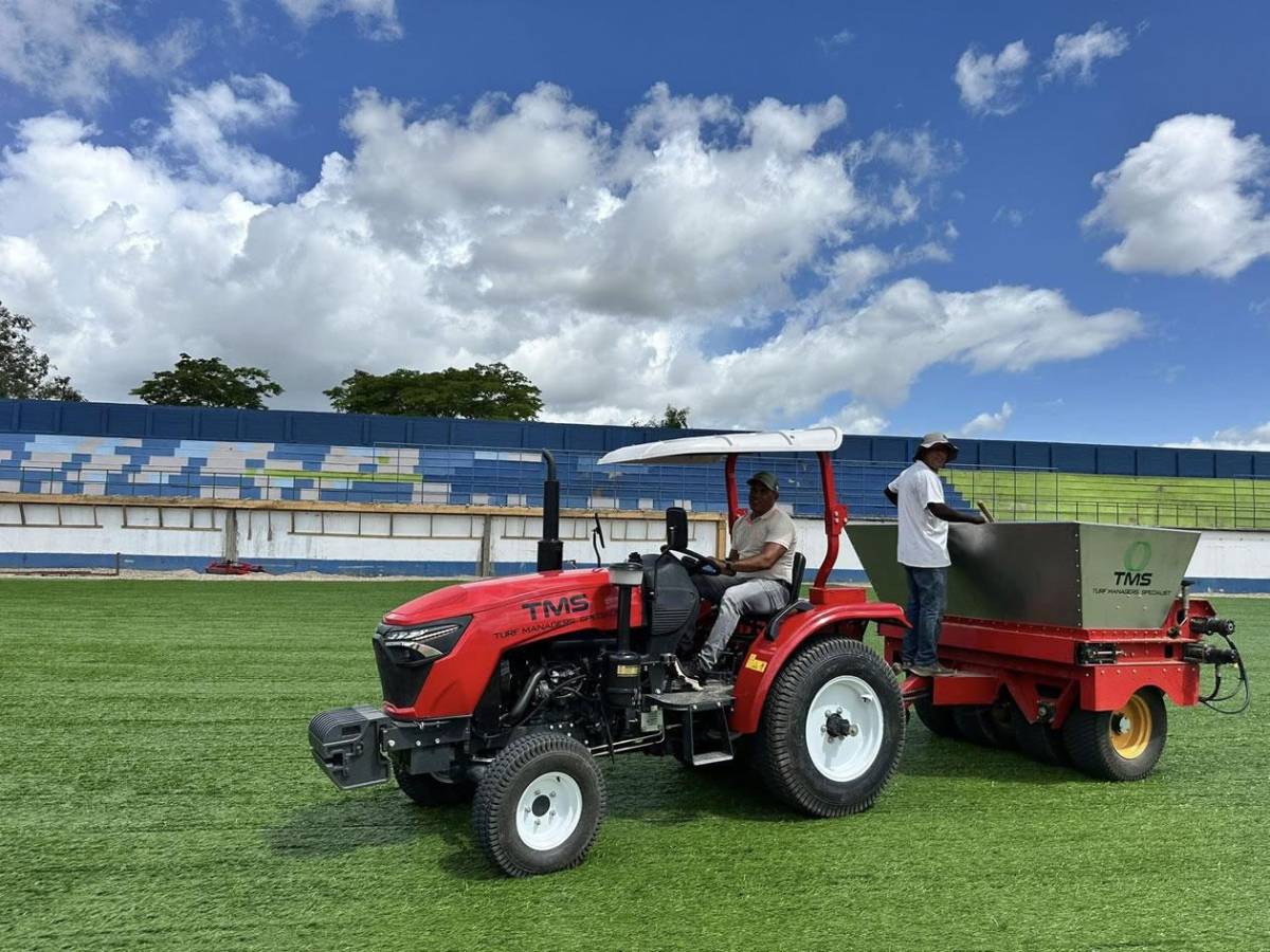 Será de los mejores en Centroamérica: Así avanza la renovación del estadio Juan Ramón Brevé Será de los mejores en Centroamérica: Así avanza la renovación del estadio Juan Ramón Brevé