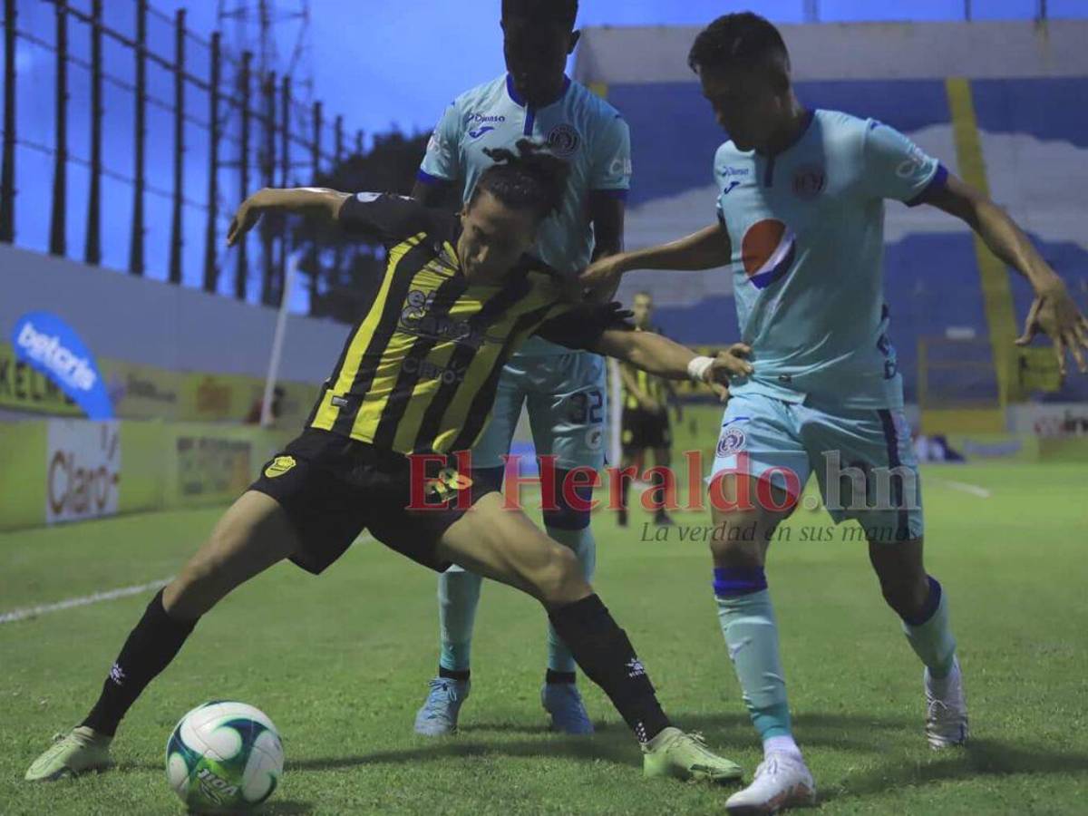 Real España deja escapar el triunfo ante Motagua