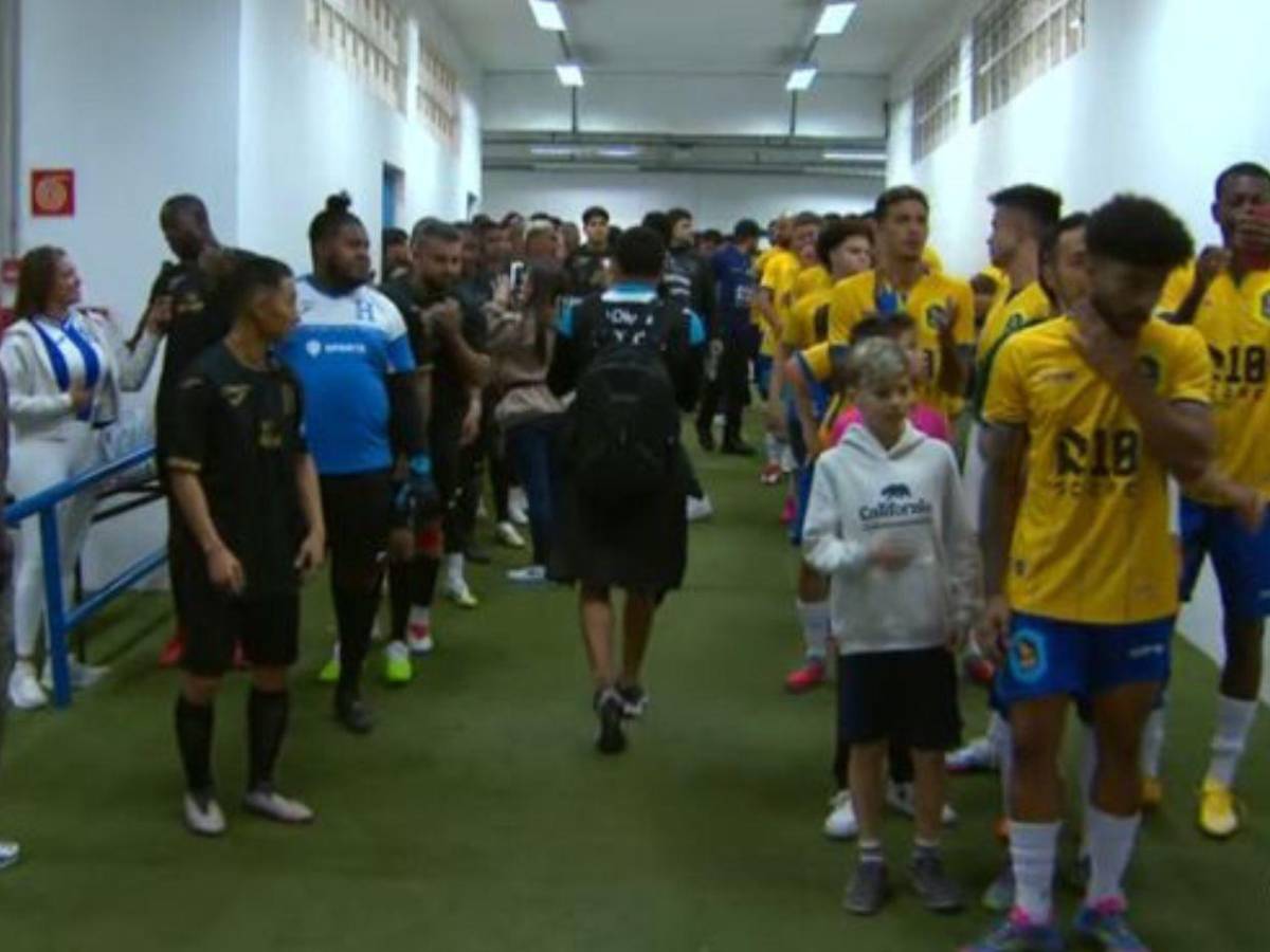 Entusiasmo y energía marcaron el duelo de tiktokers Honduras vs Brasil