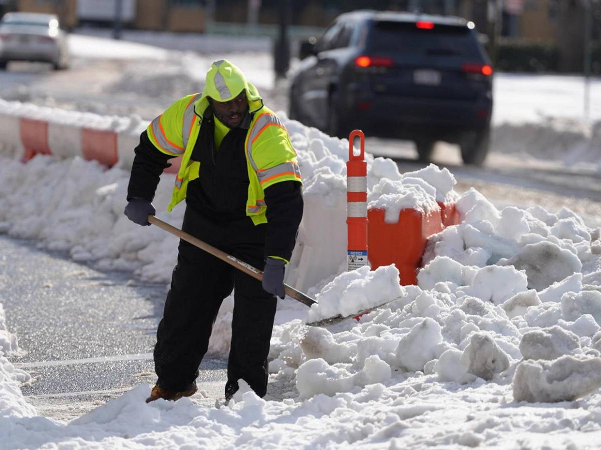 ¿Cuáles son los estados en alerta por la tormenta invernal en Estados Unidos?