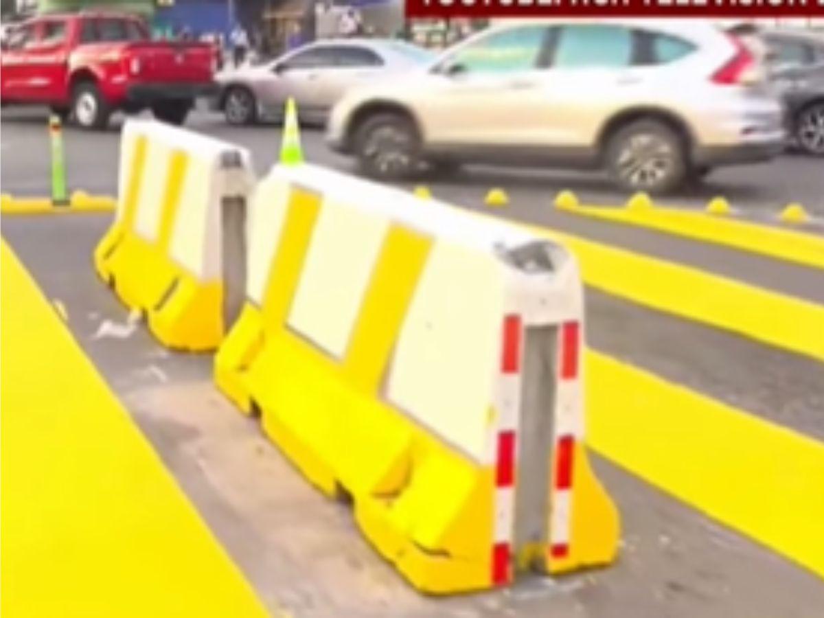 Vuelve la rotonda en la salida al sur; alcalde dice que “si no funciona, la quitamos”