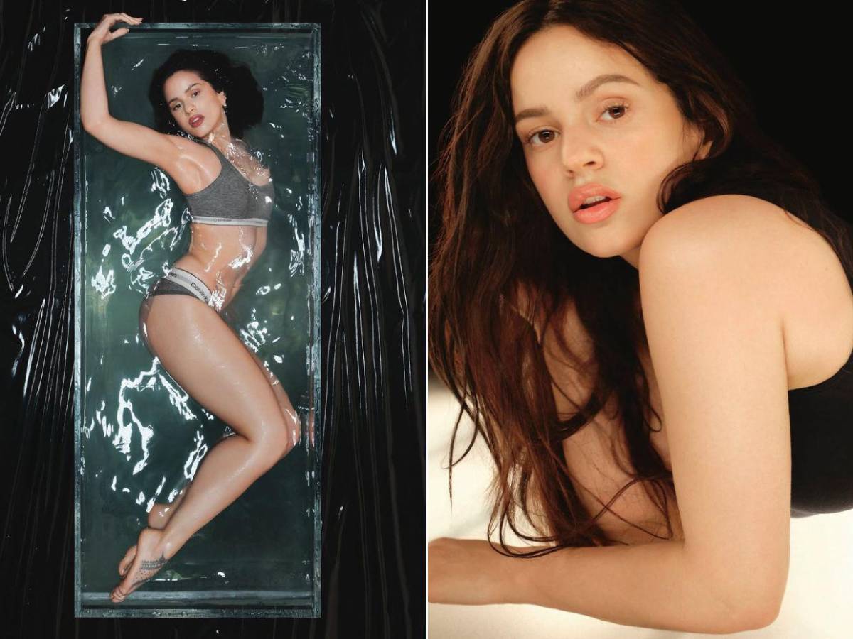 Rosalía debuta en una campaña de ropa interior con Calvin Klein otoño 2025