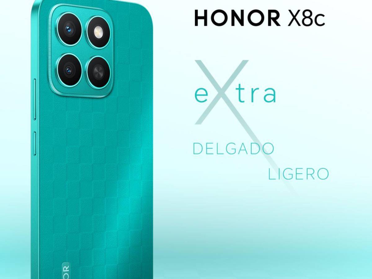 Diseño estilizado, experiencia IA y potencia fluida, así es el HONOR X8c