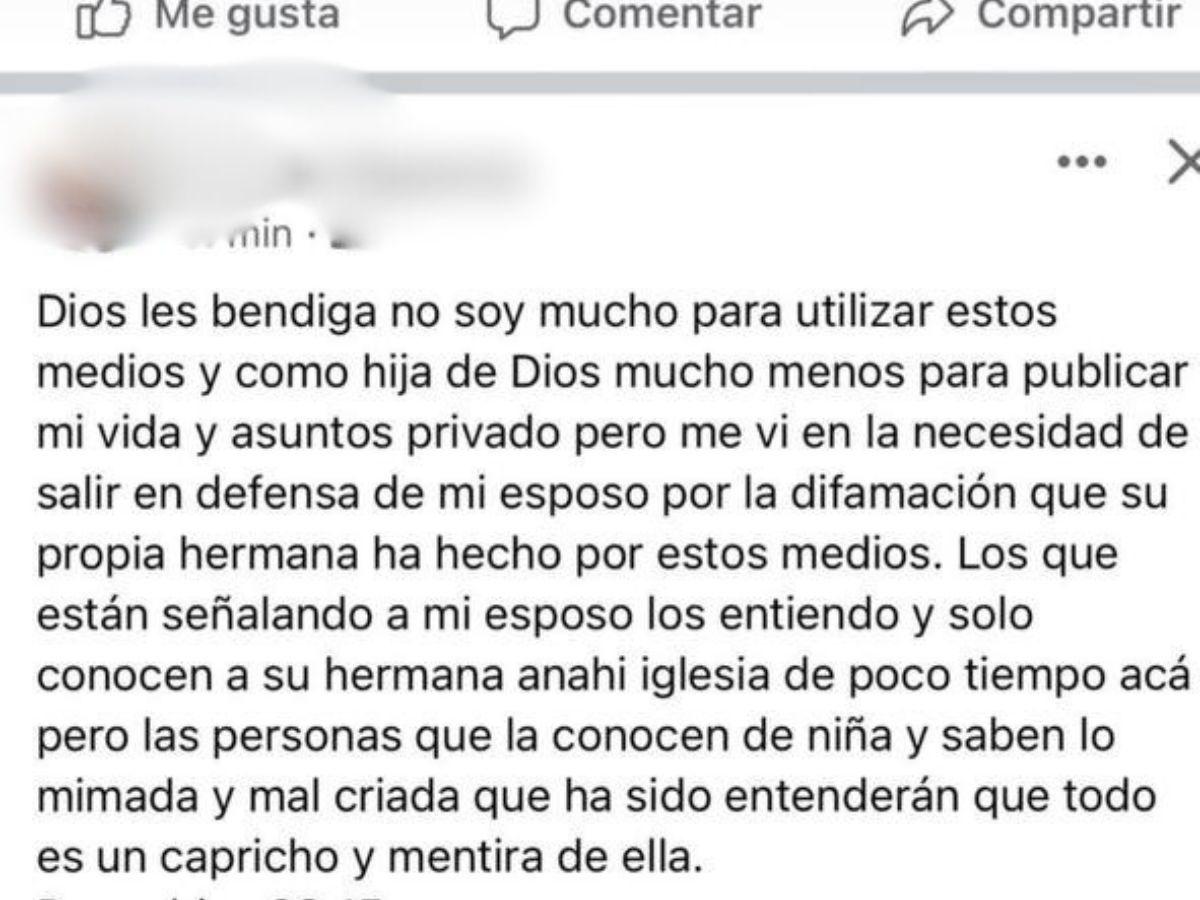 Se me están volteando: así reaccionó la familia de Anahí Iglesias tras denunciar a su hermano por abuso