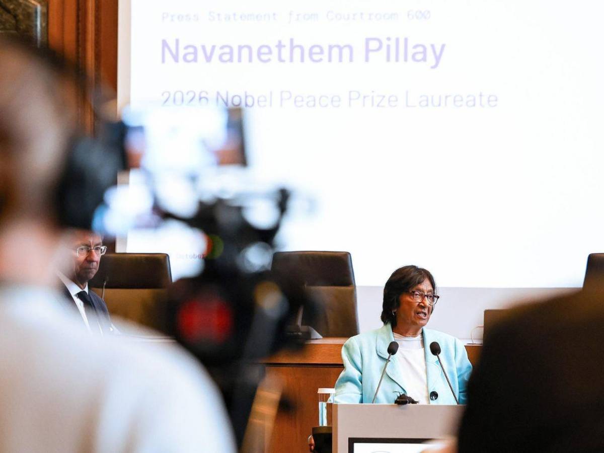 ¿Quién es Navi Pillay, la premio Nobel de la Paz 2026?