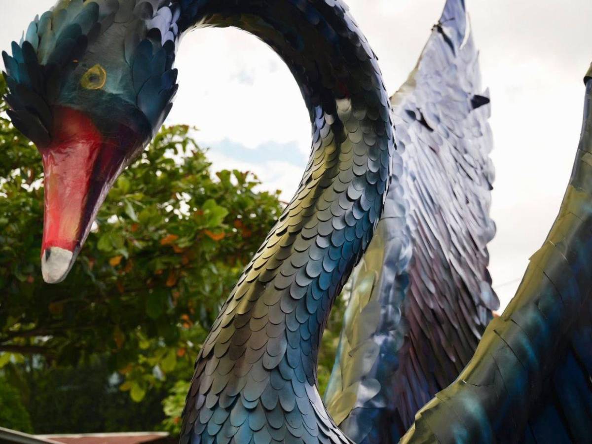 En fotos: Santa Bárbara celebra 25 años del Festival de Chimeneas Gigantes