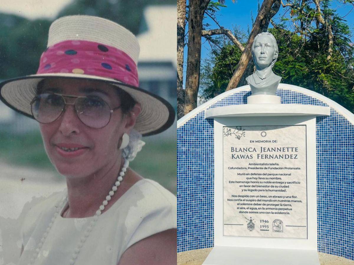 A 30 años de su asesinato, instalan monumento de la ecologista Jeannette Kawas en Tela