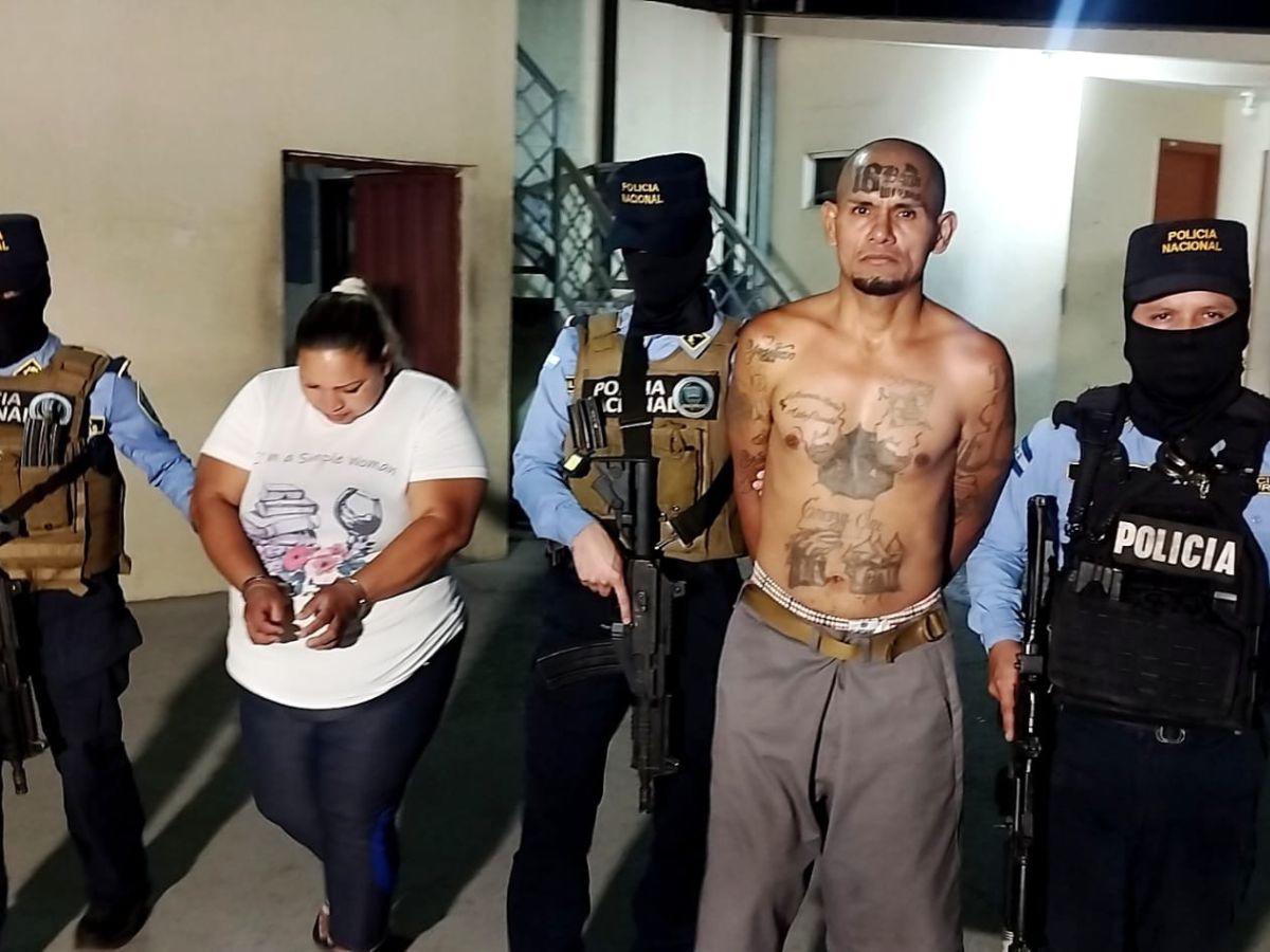 Alias “Dog Sta”, temido miembro de la Pandilla 18, capturado en la colonia Óscar A. Flores