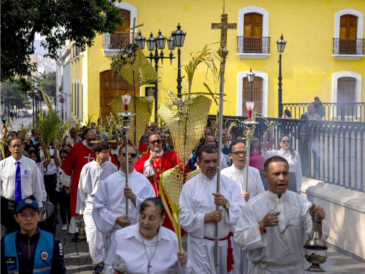 Piden reconciliación, perdón y paz: así celebraron el Domingo de Ramos en Venezuela