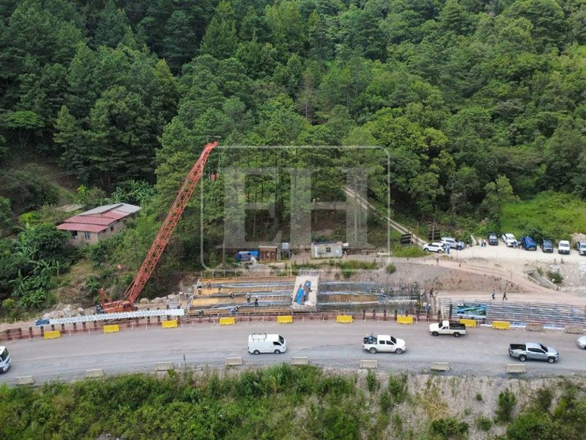 Así avanza el Puente Uyuca que conectará Tegucigalpa con El Paraíso