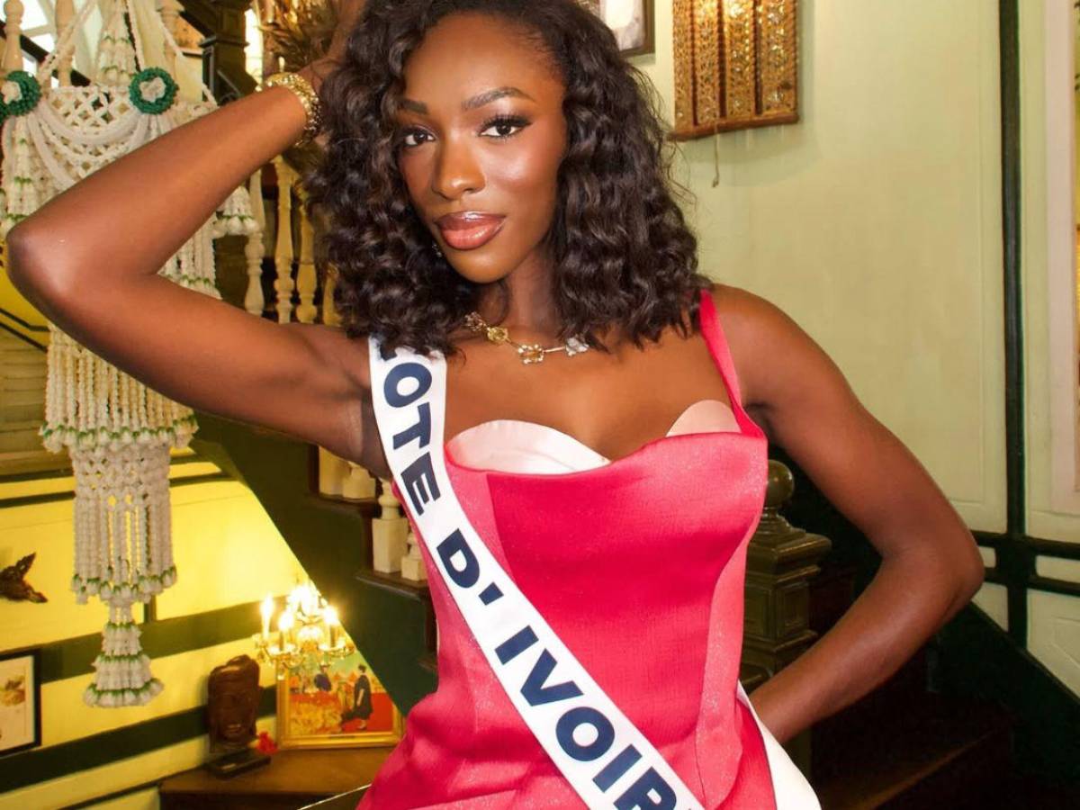 Olivia Yace, Miss Costa de Marfil, una de las favoritas de Miss Universo 2025