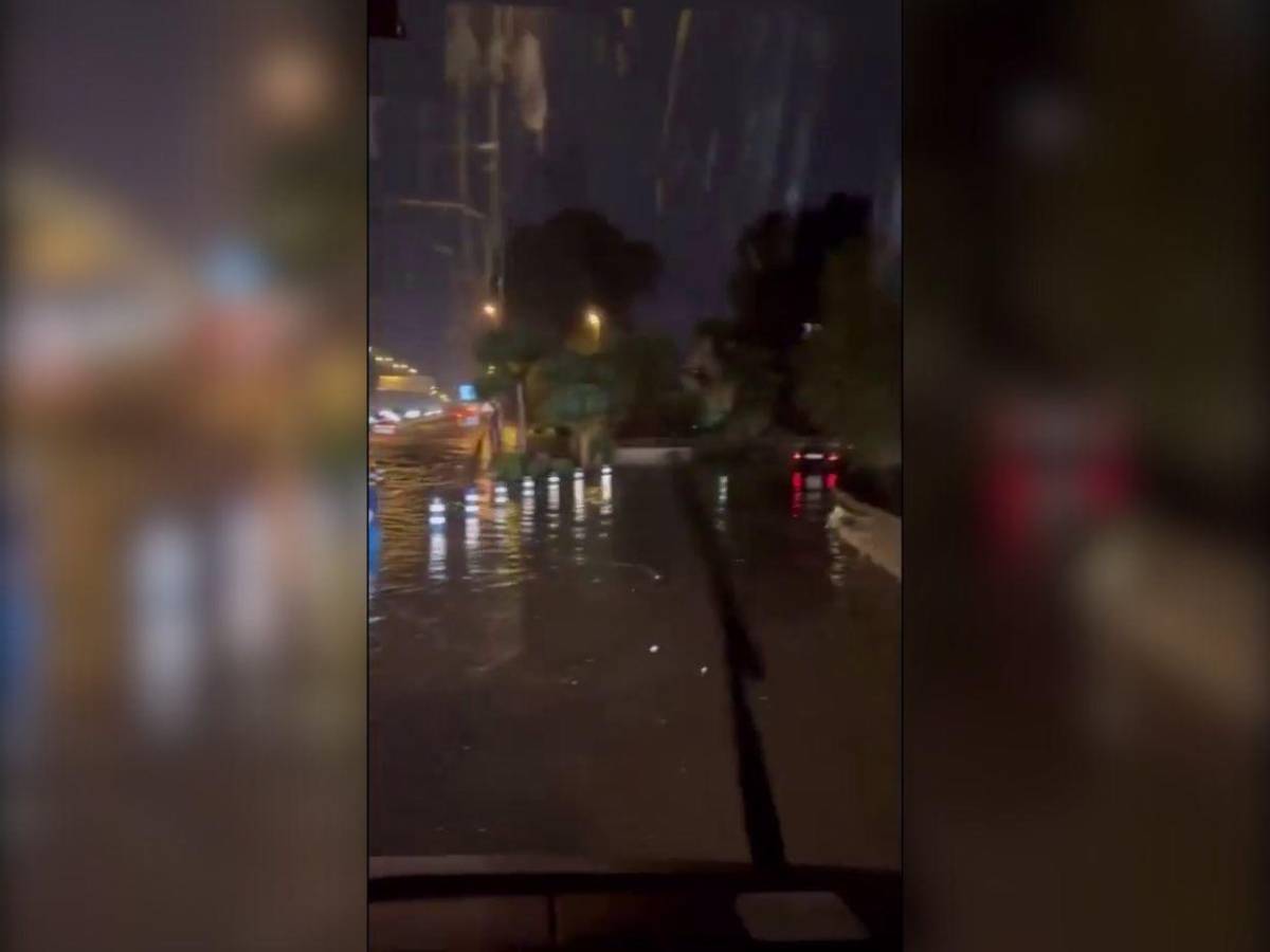 Alerta roja en Málaga por fuertes lluvias: se reportan inundaciones