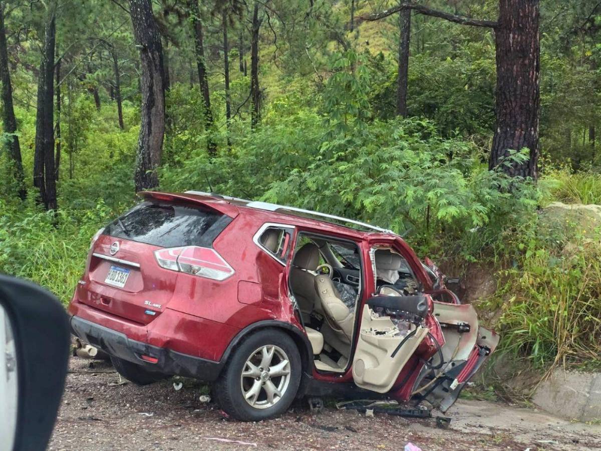 Vehículo hacía zigzag en la vía: lo que se sabe del accidente en carretera a Danlí