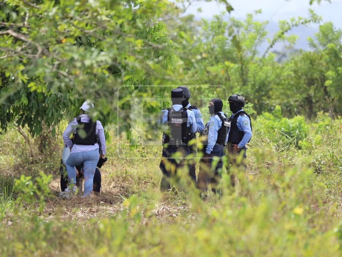 Exhumación de víctimas en finca de Rigores, Trujillo, busca pistas sobre lo que pasó