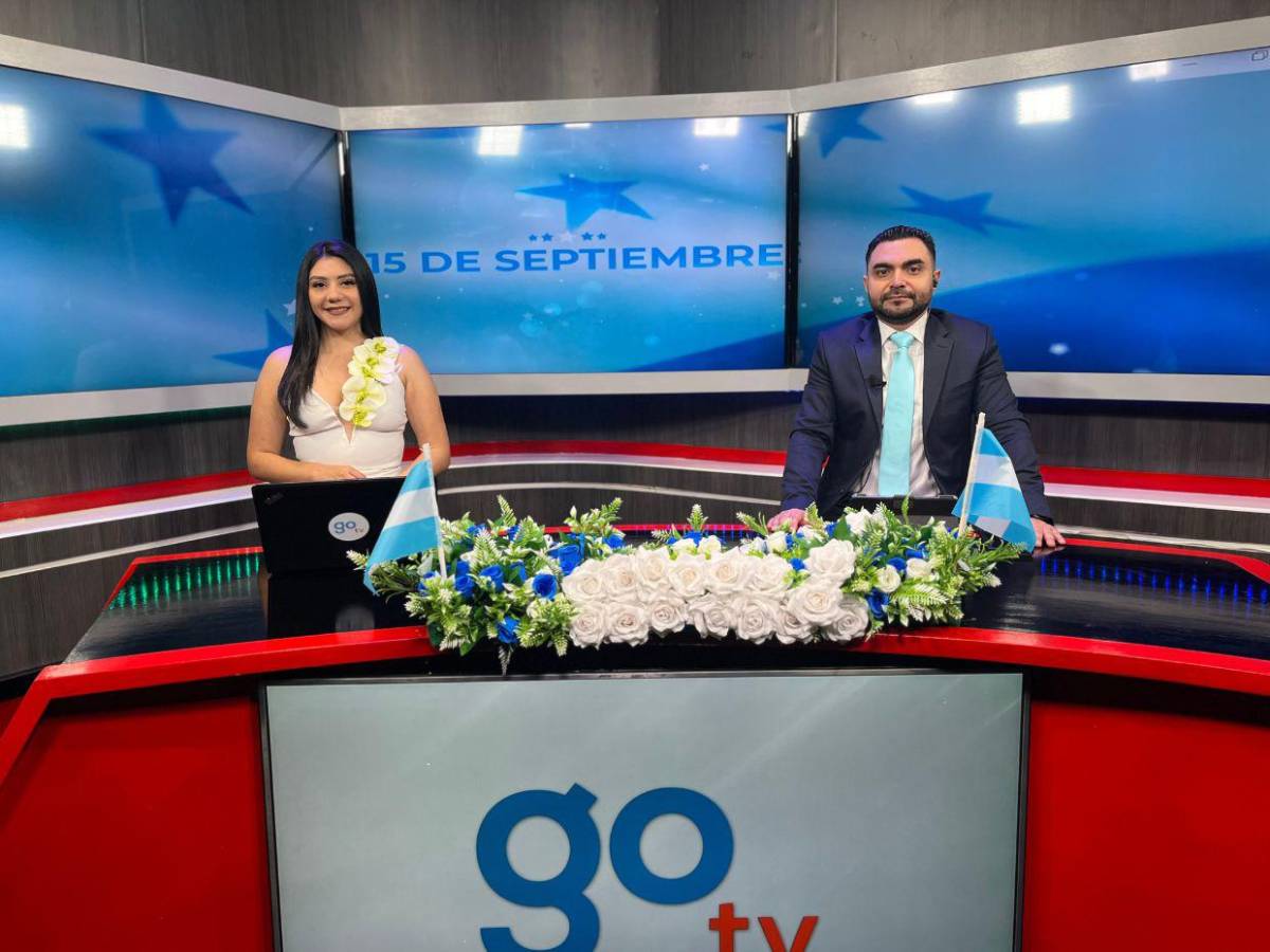 Presentadores hondureños rinden honor a la patria con sus looks este 15 de septiembre