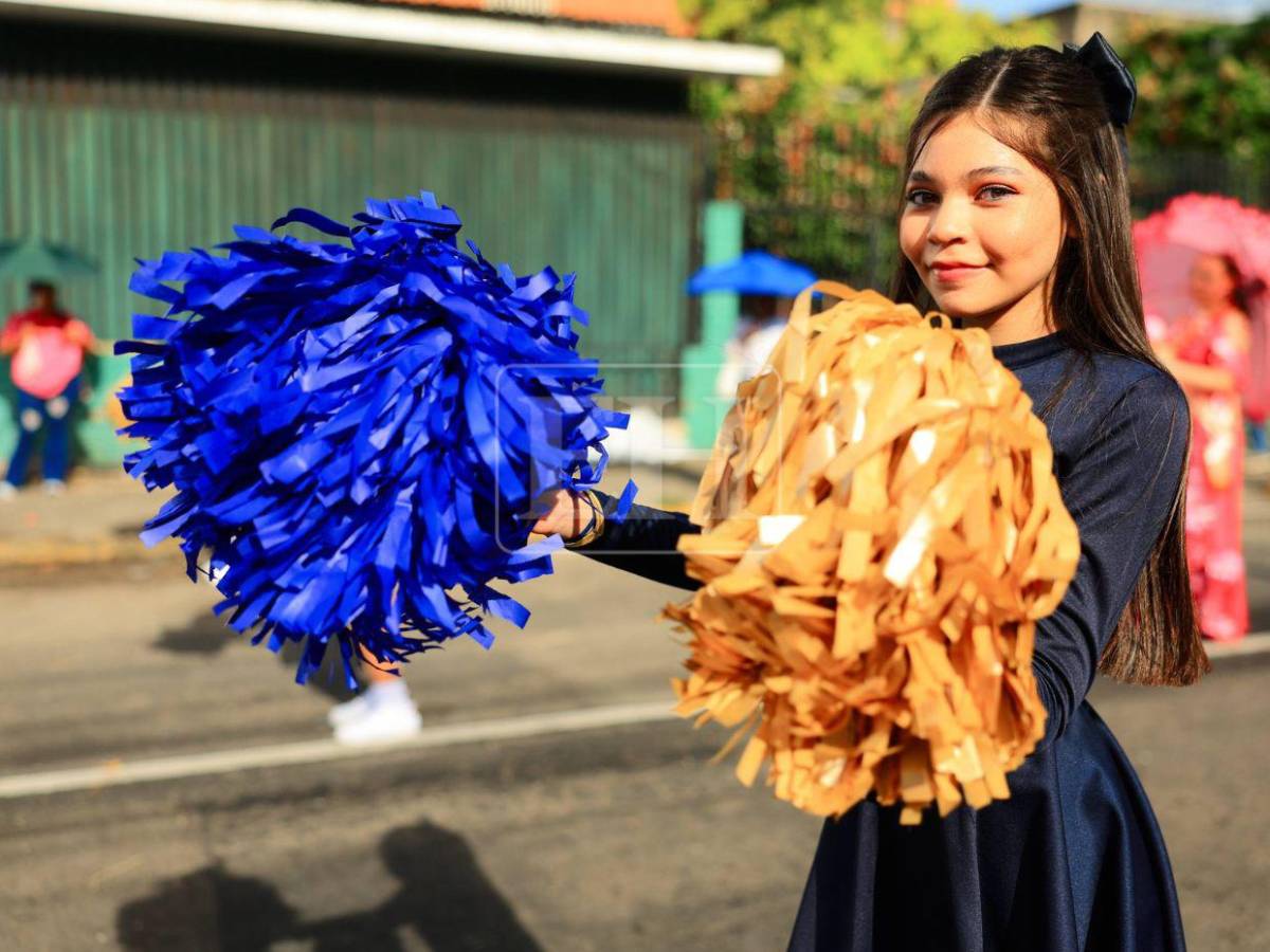 Colores vibrantes, alegría y orgullo patrio llenan las calles de Honduras este 15 de septiembre