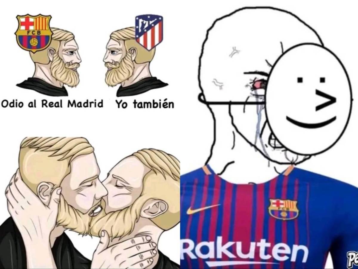 ¡Para reír! Los memes que dejó el empate entre Barcelona y Atlético de Madrid en Copa del Rey