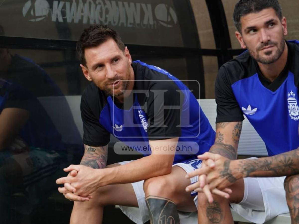 Messi sorprende a jugador hondureño y le da el regalo que todos querían