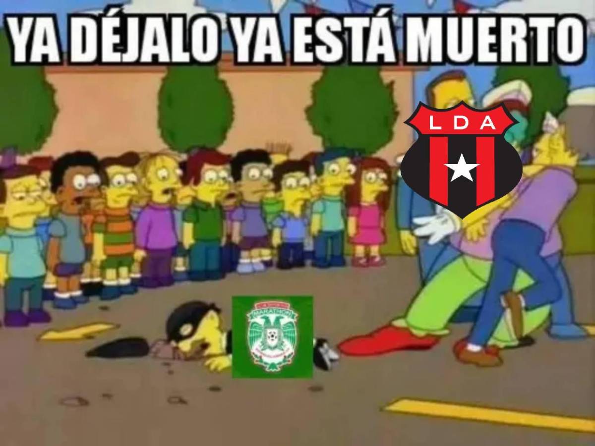 Memes destrozan a Marathón tras eliminación de Copa Centroamericana por Alajuelense