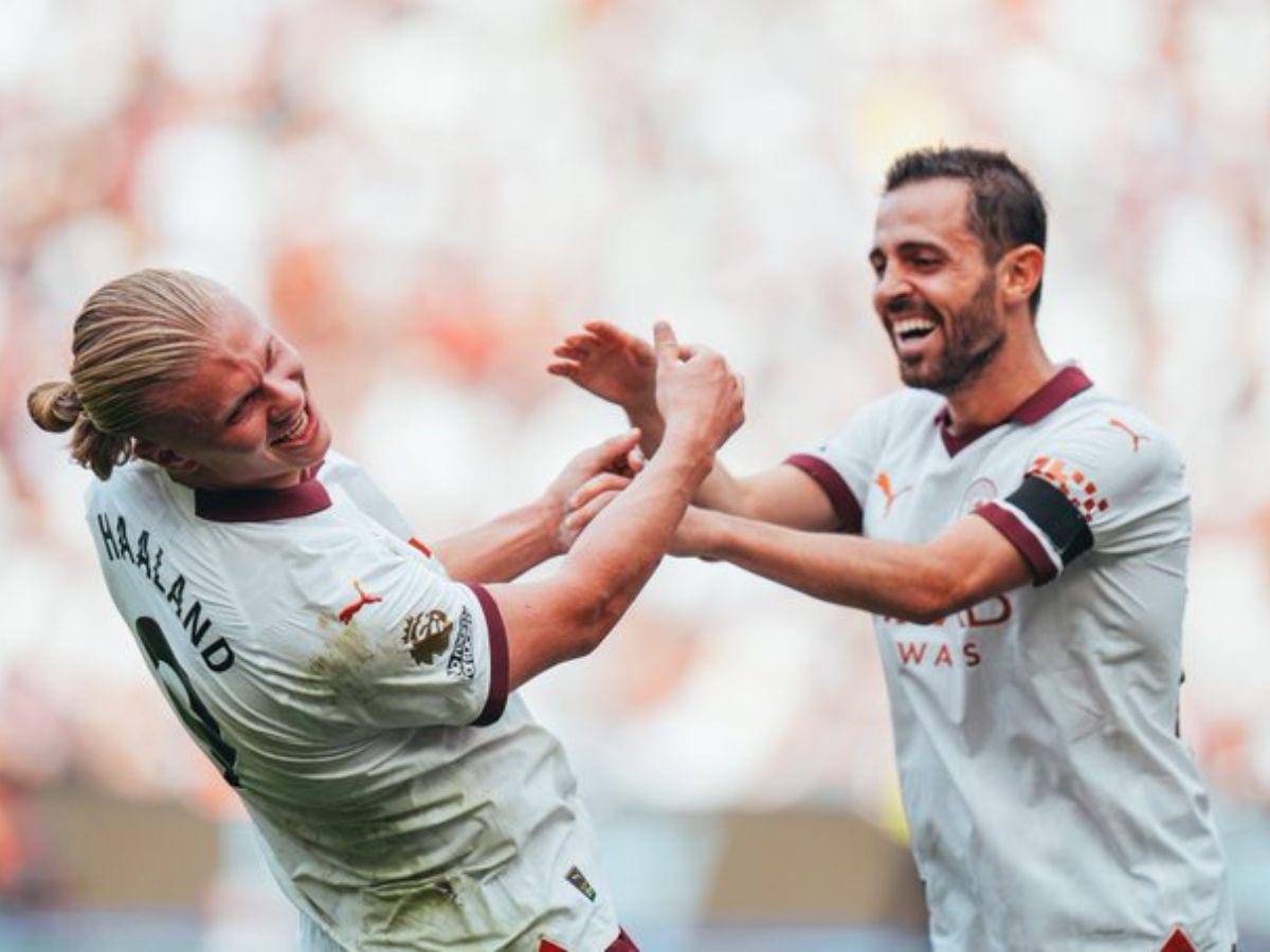 Haaland alargó su racha goleadora en la Premier League: Manchester City vence al West Ham 3-1