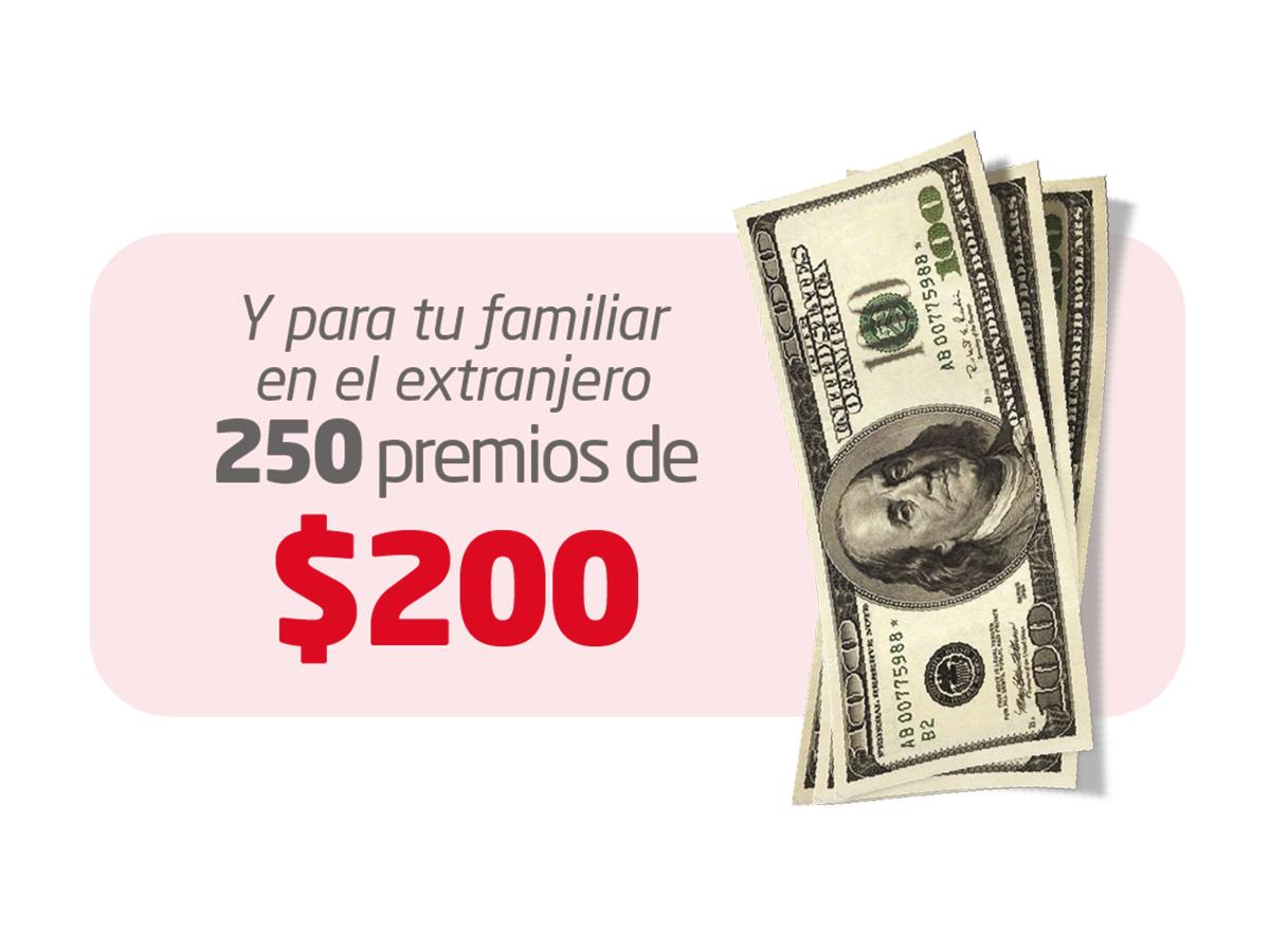 <i>Envía o recibe tus remesas con Banco Atlántida y entra automáticamente en el sorteo de fabulosos premios en efectivo.</i>